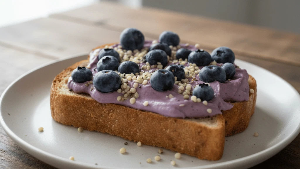 Antioxidant Relaxing Morning Toast