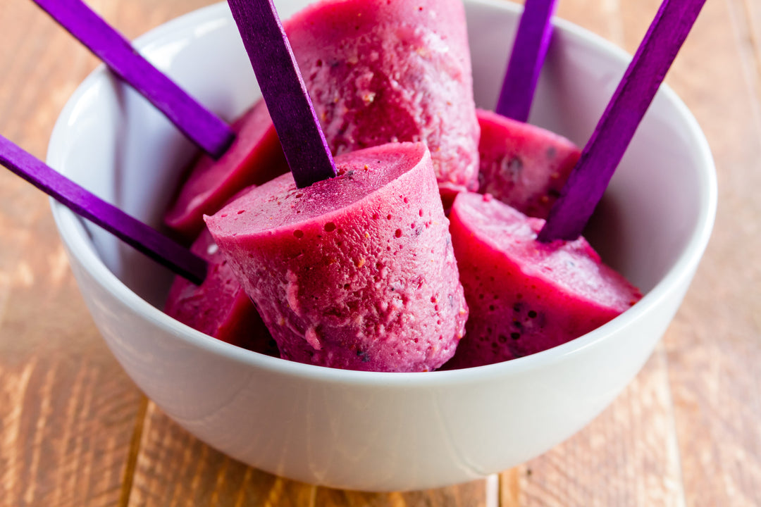 Refreshing Maqui Berry Sorbet