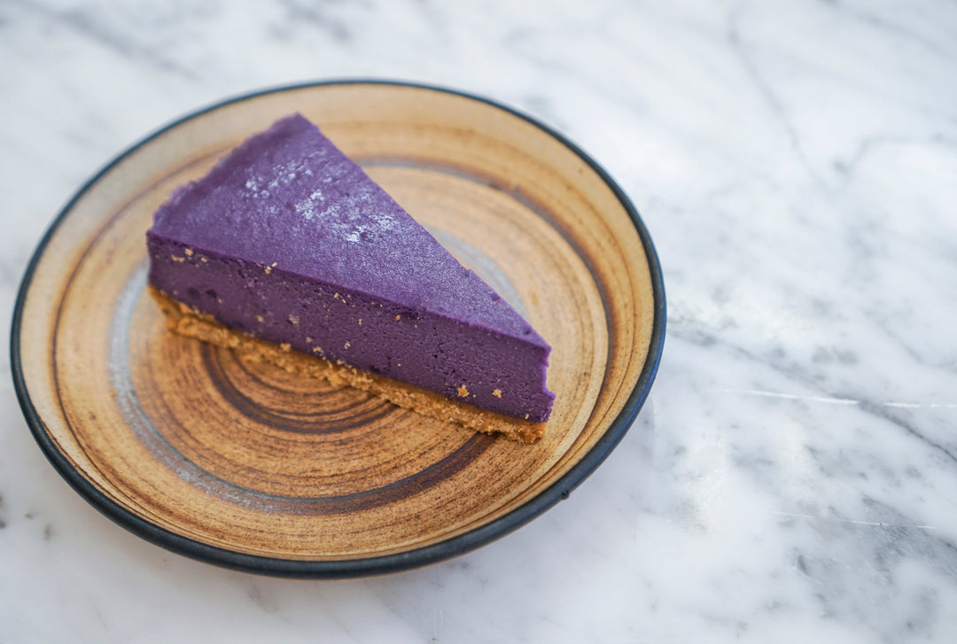 Creamy Maqui Berry Cheesecake