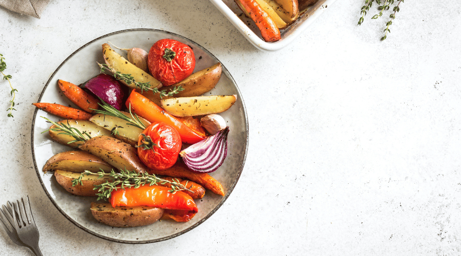 Maqui Berry Roasted Vegetable Salad