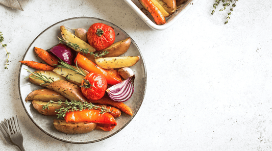 Maqui Berry Roasted Vegetable Salad