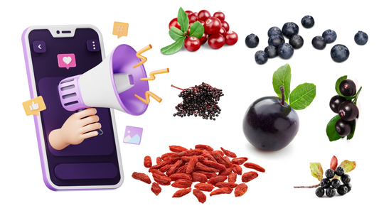 The Super Berry Showdown: Comparing Maqui, Blueberry, Acai, Goji, Elderberry, Aronia, and Cranberry to Social Media Platforms