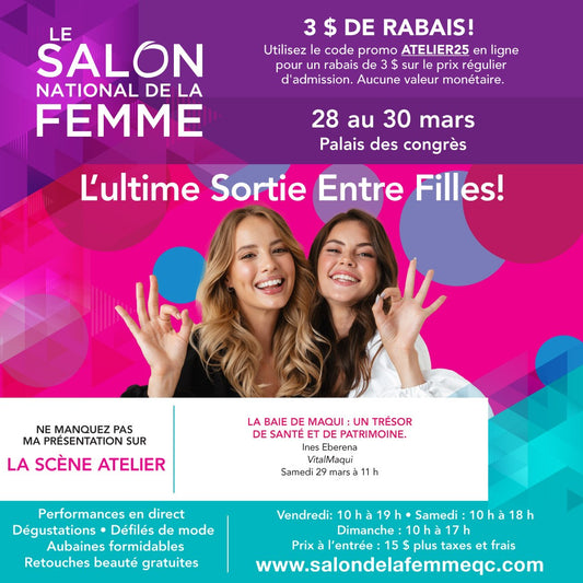 Why You Shouldn’t Miss Salon de la Femme de Montréal 2025 – And Come Visit VitalMaqui!