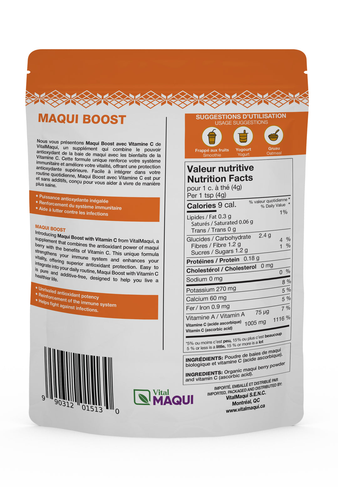 MaquiBoost with Vitamin C